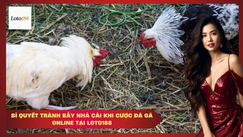 Bí quyết tránh bẫy nhà cái khi cược đá gà online tại Loto188