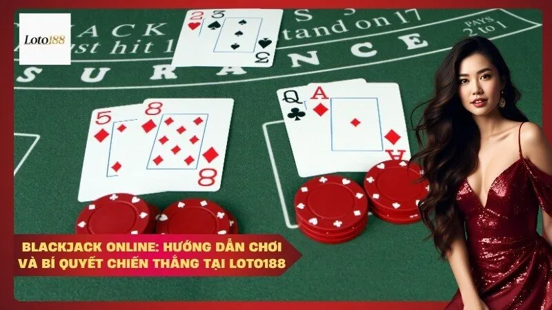 Blackjack online: Hướng dẫn chơi và bí quyết chiến thắng tại Loto188