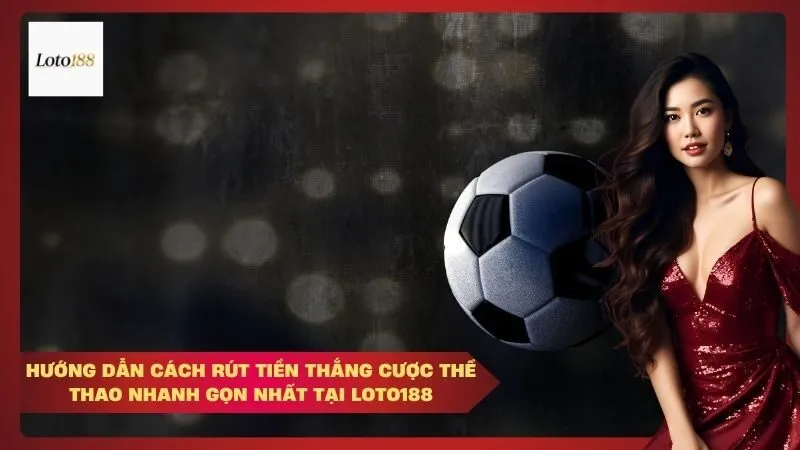 Hướng dẫn cách rút tiền thắng cược thể thao nhanh gọn nhất tại Loto188