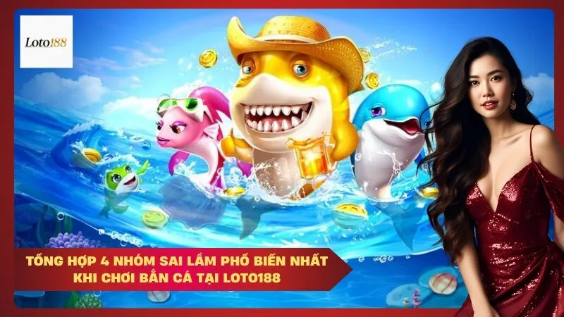 Tổng Hợp 4 Nhóm Sai Lầm Phổ Biến Nhất Khi Chơi Bắn Cá Tại Loto188