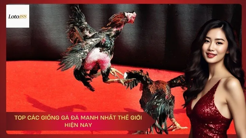 Top Các Giống Gà Đá Mạnh Nhất Thế Giới Hiện Nay